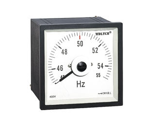 Square Analog Frequency Meter , High Accuracy  Analog Current Meter Wdg96-Hz