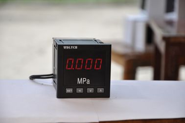 Programmable Digital Measurement Meter , 96*48mm Digital Pressure Gauge 4 Digits Led Display