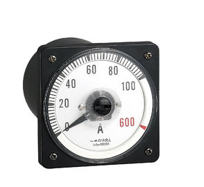 Marine Type Analog Panel Ammeter Abs Plastic Shell Housing 0.5 Accuracy Class
