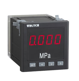 72*72mm Digital Pressure Meter , Digital Water Pressure Gauge With Transducing Output