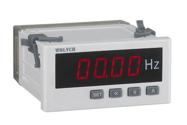50 Hz Digital Frequency Panel Meter , Digital Frequency Counter Enhanced Pc Shell