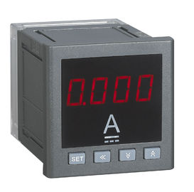 120mm  Digital Panel Amp Meter , Ac Digital Panel Mount Amp Meter Rs485 Communication